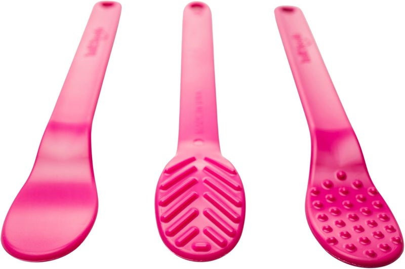 TalkTools ® Magenta Flatty™ - Encourages lip closure | Increased oral-sensory stimulation to the lips & tongue | FDA compliant, Latex, Lead, BPA, & Phthalates free (Set of 6) - Image 3